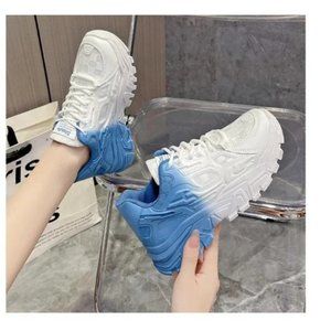 Gradient Daddy Sneakers Sneakers Fashion Thick Sole Breathable Shoes